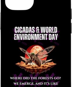 Cicada Mars Forest iPhone Cases