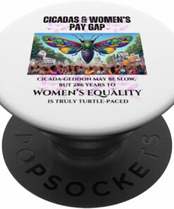 Cicada-Geddon Slow, 286 Years to equality is Turtle-paced PopSocket