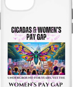 Underground Cicadas, Firm Wage Gap iPhone Cases