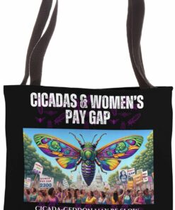 Cicada-Geddon Slow, 286 Years to EqualityTurtle-paced Tote Bag