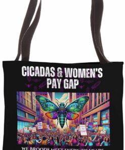 Cicadas Broods Meet, Gender Equality Wait Longer Tote Bag