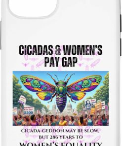 Cicada-Geddon Slow, 286 Years to equality is Turtle-paced iPhone Cases