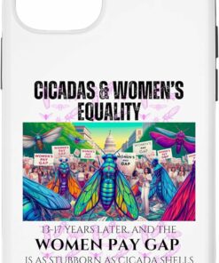 Cicadas : Pay Gap Stubborn as Cicada Shells iPhone Cases