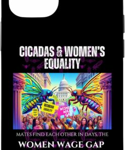 Cicadas : Women's Wage Gap Lingers for Decades iPhone Cases