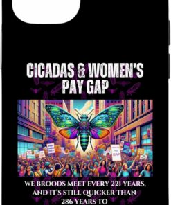 Cicadas Broods Meet, Gender Equality Wait Longer iPhone Cases