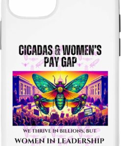 Thriving Cicadas, Stuck Women Leadership iPhone Cases