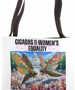 Cicadas : 17 Years Later, Pay Gap Remains Tote Bag