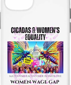 Cicadas : Women's Wage Gap Lingers for Decades iPhone Cases