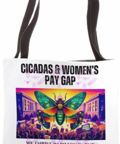 Thriving Cicadas, Stuck Women Leadership Tote Bag