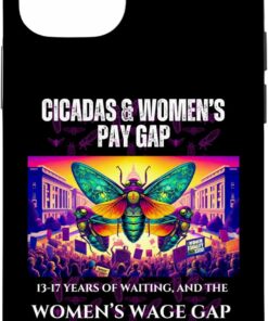 Cicadas : Waiting Years, Wage Gap Unmoved iPhone Cases