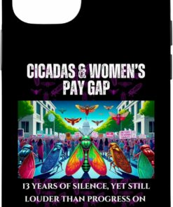 Cicadas : 13 Years Silent, Pay Equity Still Lagging - Dark iPhone Cases