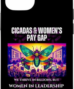 Thriving Cicadas, Stuck Women Leadership iPhone Cases