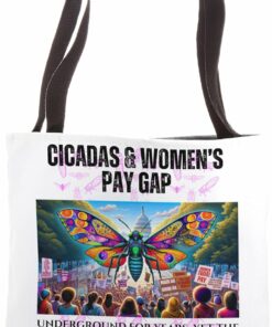 Underground Cicadas, Firm Wage Gap Tote Bag