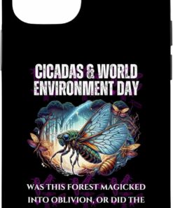 Cicada Forest Magic iPhone Cases