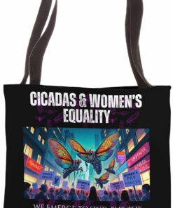 Cicadas : Wage Gap Sings Tired Song Tote Bag