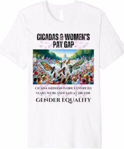 Cicada-Geddon Shocked at 286 Years for Equality T-Shirt