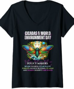 Act on Climate Change, Candidate V-Neck T-Shirt