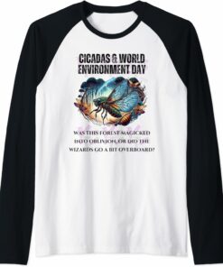 Cicada Forest Magic Raglan T-Shirt