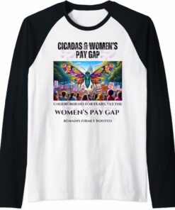 Underground Cicadas, Firm Wage Gap Raglan T-Shirt