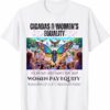Cicadas : Women's Pay Equity Stuck Underground T-Shirt