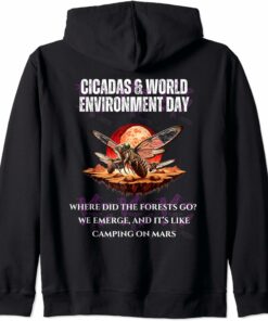 Cicada Mars Forest Zip Hoodie
