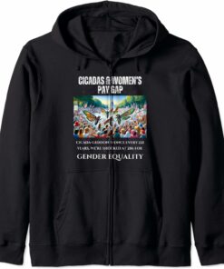 Cicada-Geddon Shocked at 286 Years for Equality Zip Hoodie