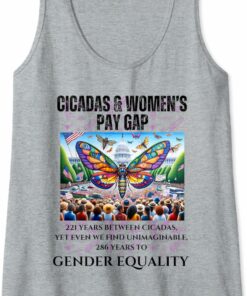 Cicadas : Between, 286 for Gender Equality Unimaginable Tank Top T-Shirt