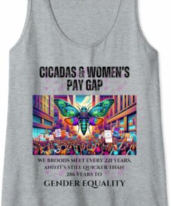 Broods Meet every 221 years, Gender Equality Wait Longer Tank Top T-Shirt