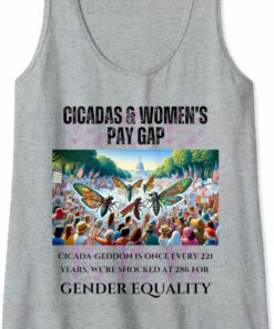 Cicada-Geddon Shocked at 286 Years for Equality Tank Top T-Shirt