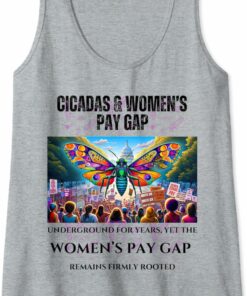 Underground Cicadas, Firm Wage Gap Tank Top T-Shirt