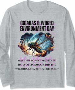 Cicada Forest Magic Long Sleeve T-Shirt