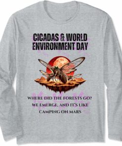 Cicada Mars Forest Long Sleeve T-Shirt