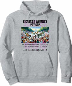 Cicada-Geddon Shocked at 286 Years for Equality Hoodie