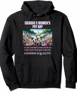 Cicada-Geddon Shocked at 286 Years for Equality Hoodie