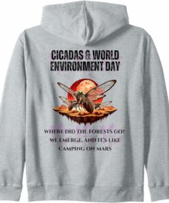 Cicada Mars Forest Zip Hoodie